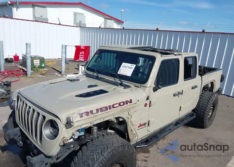 2020 Jeep Gladiator Rubicon from USA, damaged, VIN 1C6JJTBG8LL186751